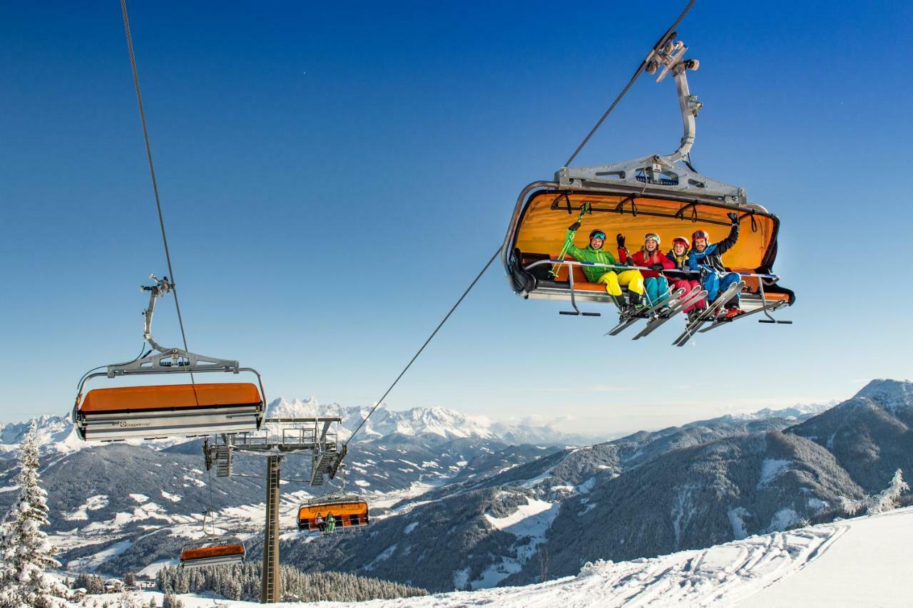 Ferienhaus Alpenland Флахау Екстер'єр фото